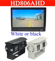 7 inch AHD dash monitor and twin lens camera for reversing and rear view